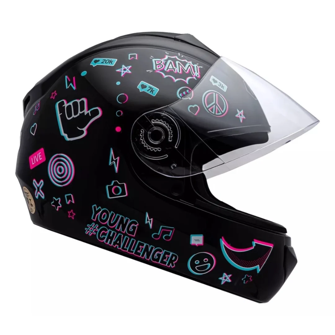 CAPACETE YOUNG HG LIVE INFANTIL FLY