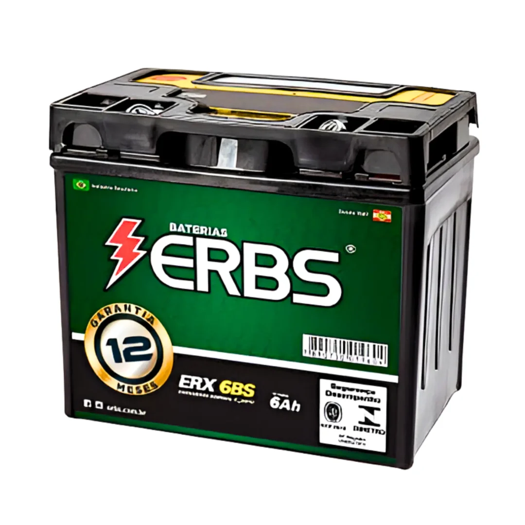 BATERIA ERX 6 BS BIZ125/09/FAN125/TITAN150/FAN 09 ERBS