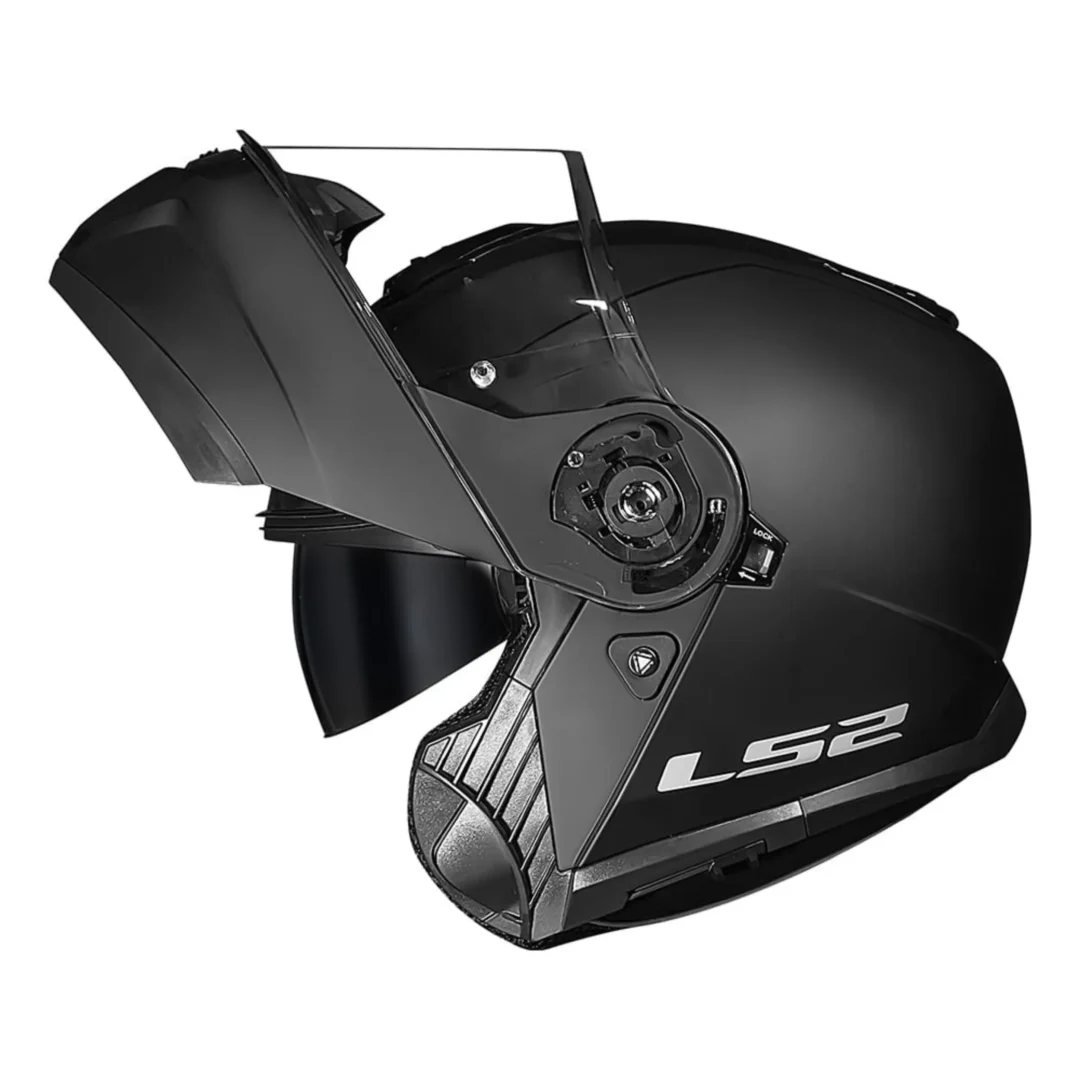 CAPACETE LS2 STROBE II FF908 MONOCOLOR MATTE BLACK
