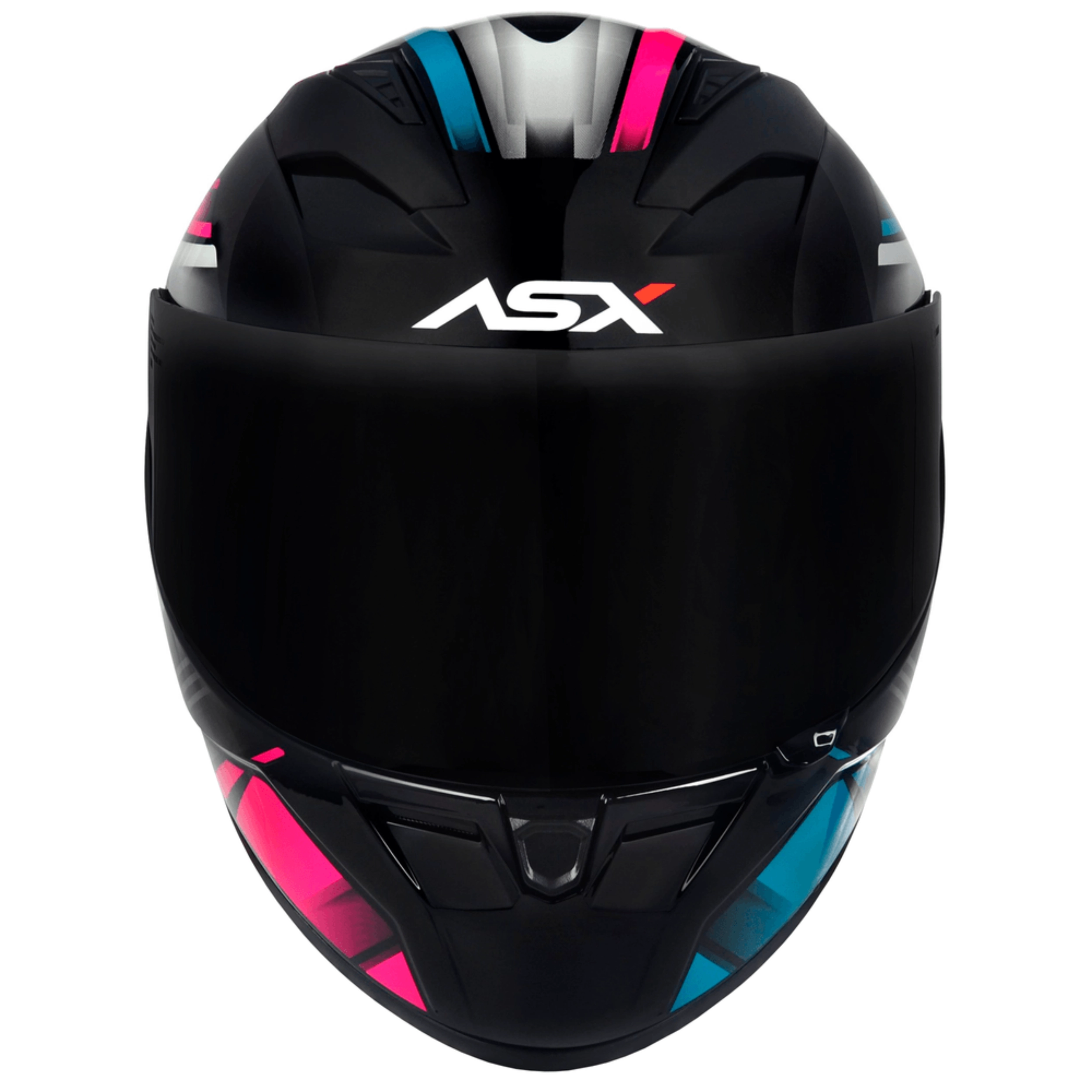 CAPACETE ASX CITY START PRETO/TURQUESA/ROSA - Imagem 7