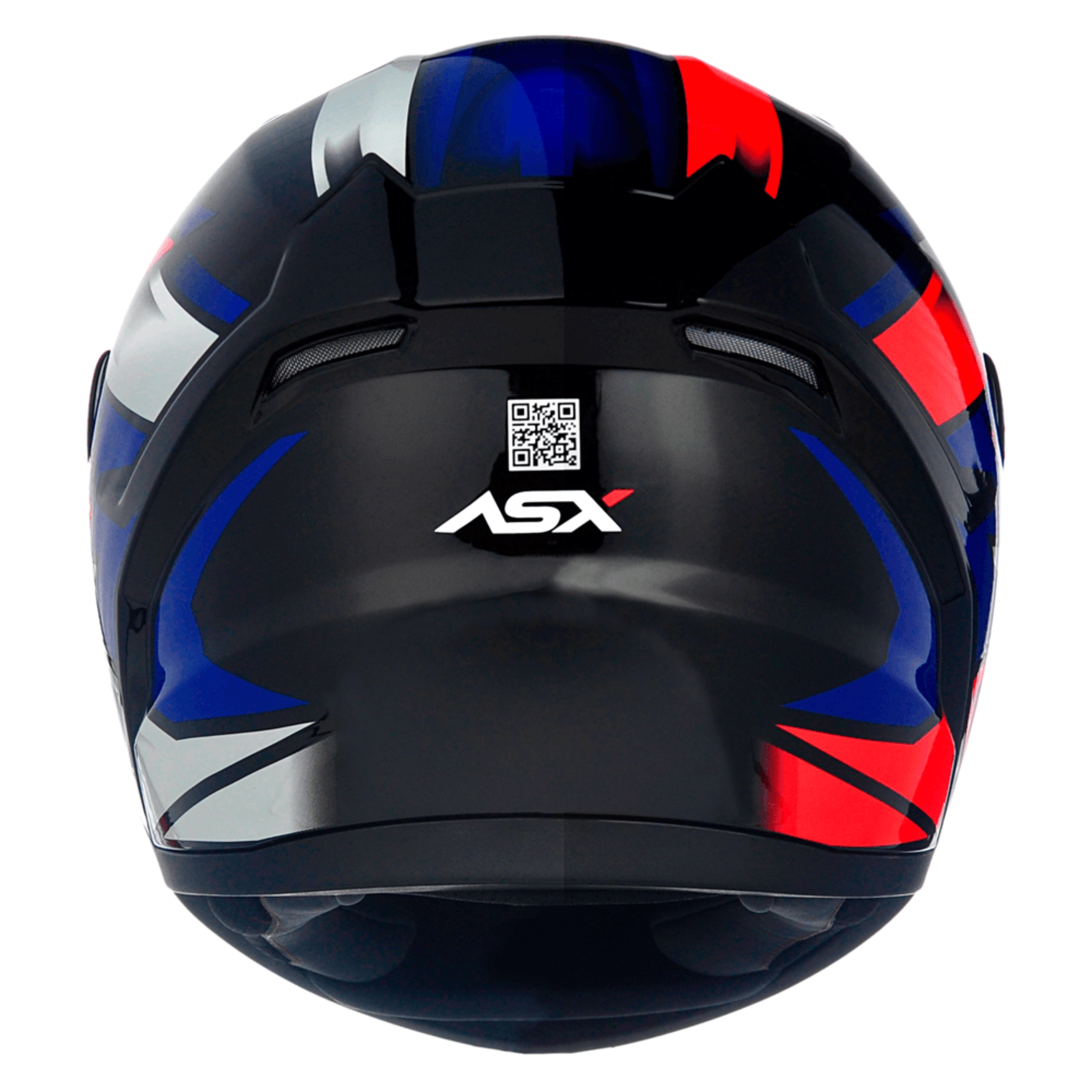 CAPACETE ASX CITY START PRETO/VERM/AZUL - Imagem 3