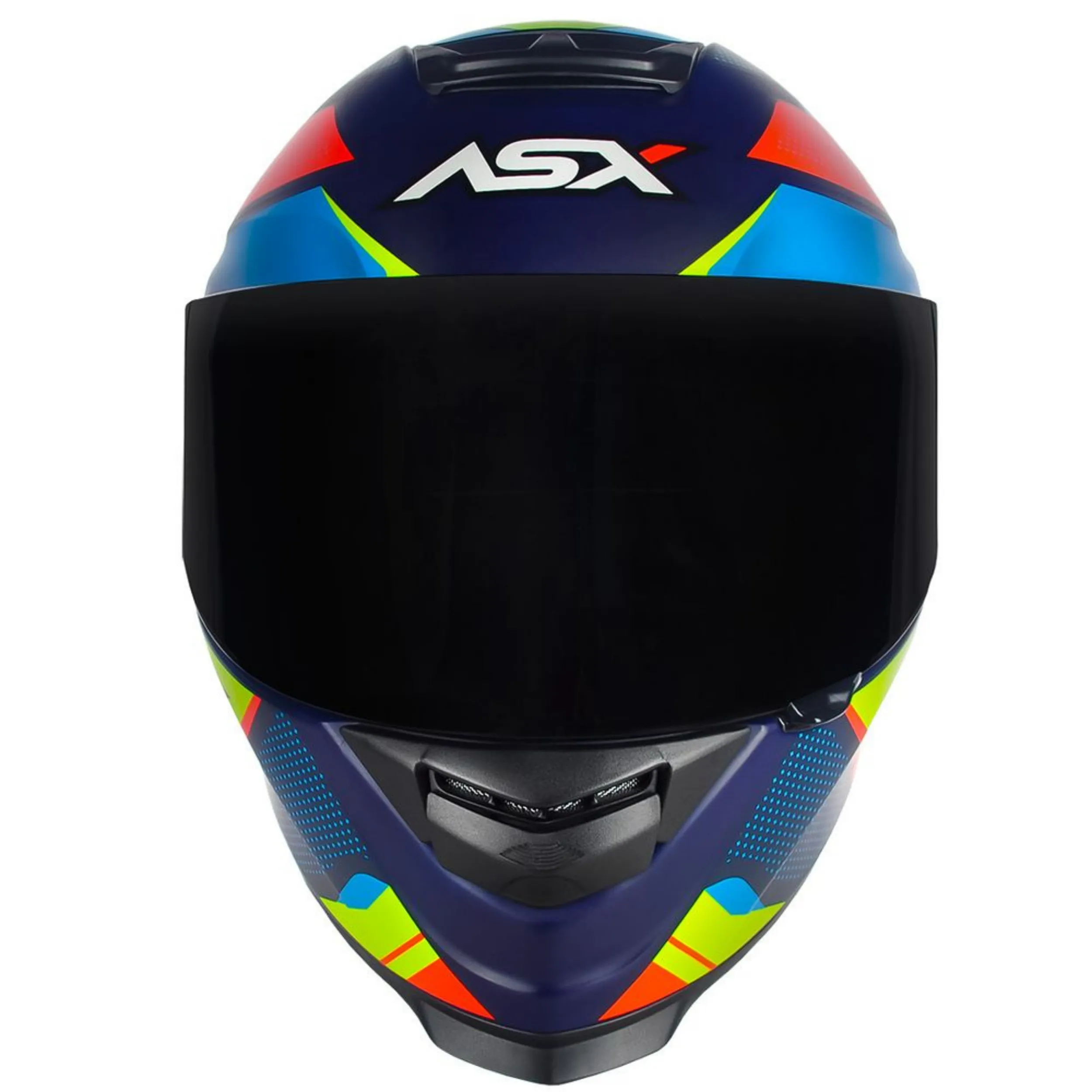 CAPACETE ASX EAGLE FAST FOSCO AZUL/VERM/AZUL - Imagem 7