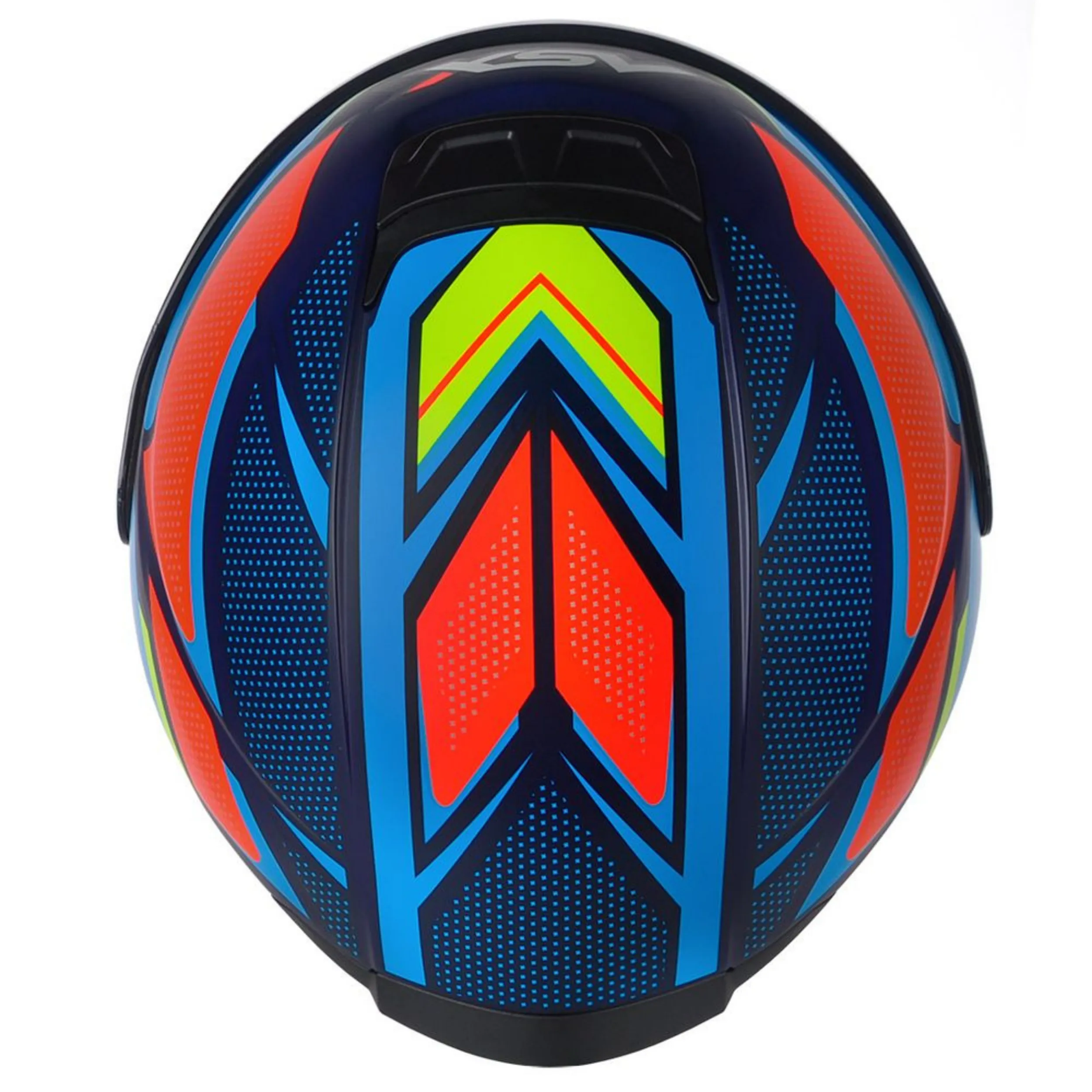 CAPACETE ASX EAGLE FAST FOSCO AZUL/VERM/AZUL - Imagem 10