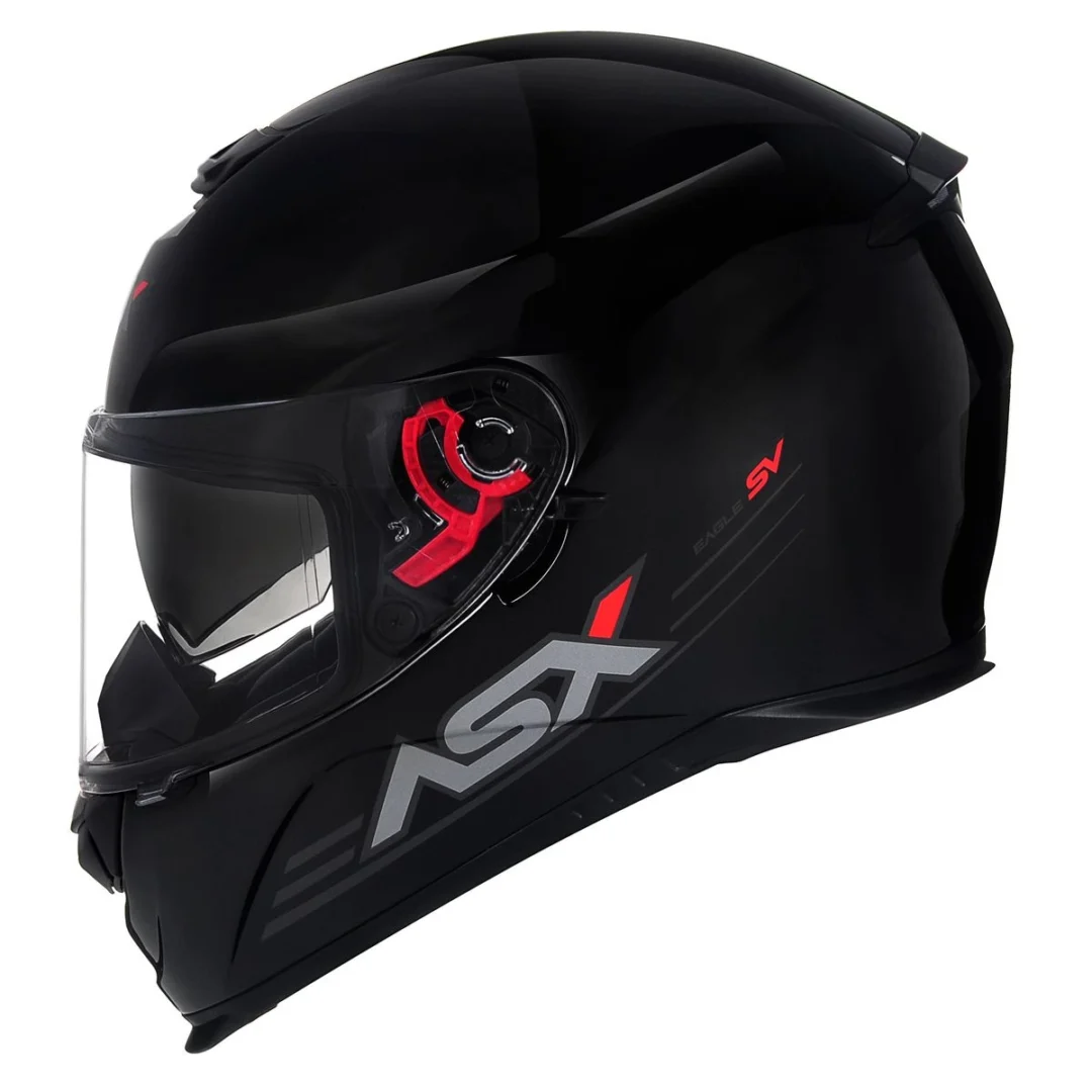 CAPACETE ASX EAGLE SV SOLID PRETO