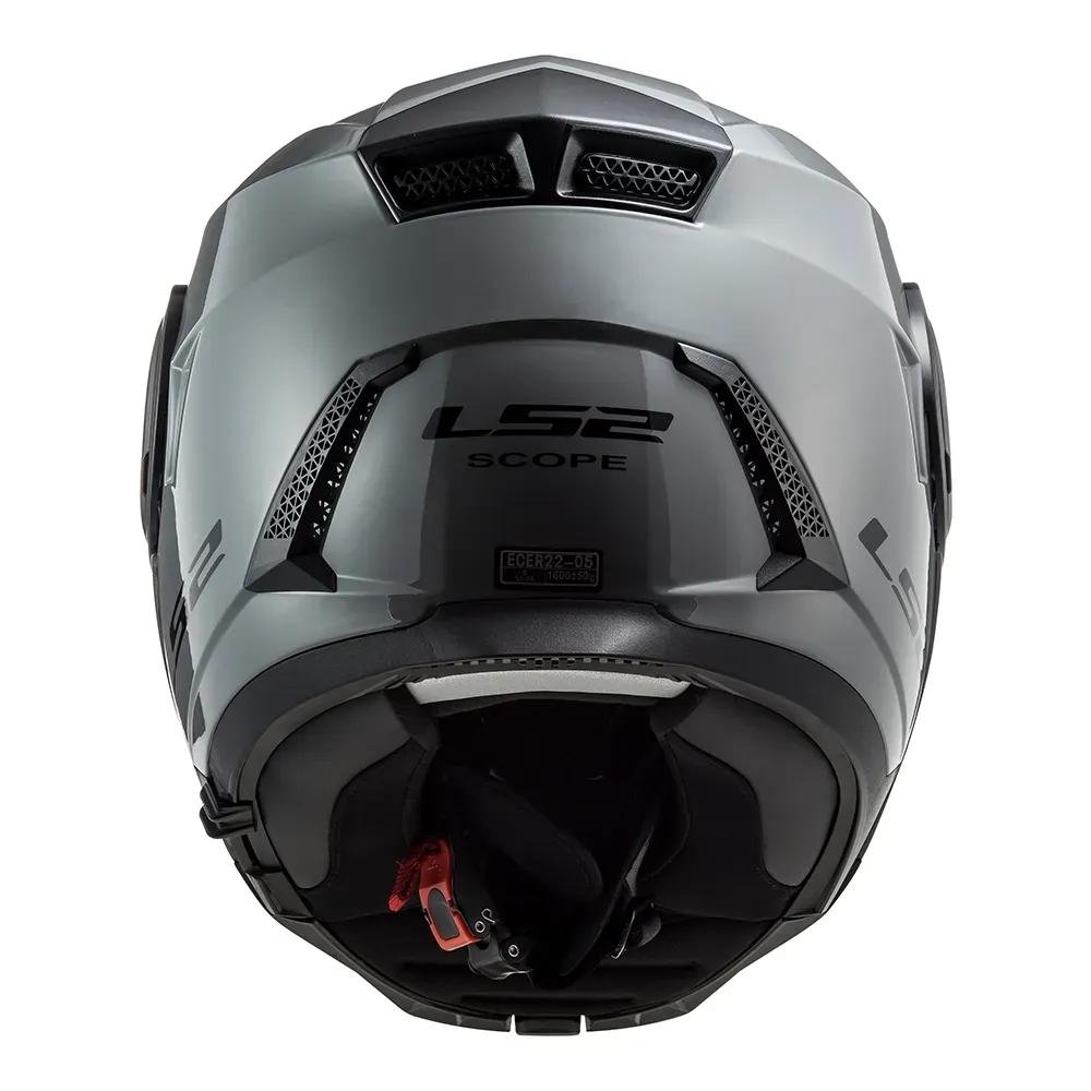 CAPACETE SCOPE FF902 MONOCOLOR NARDO GREY LS2 R - Imagem 7
