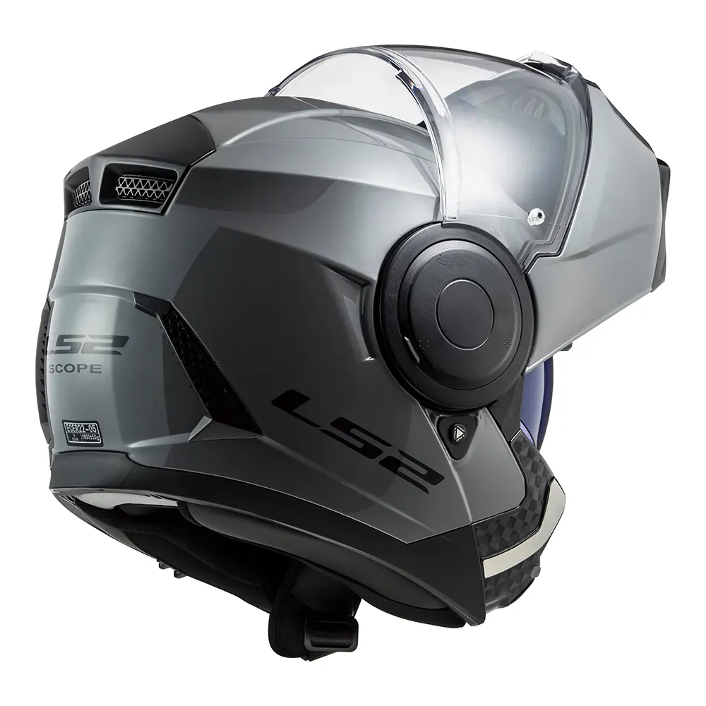 CAPACETE SCOPE FF902 MONOCOLOR NARDO GREY LS2 R - Imagem 6