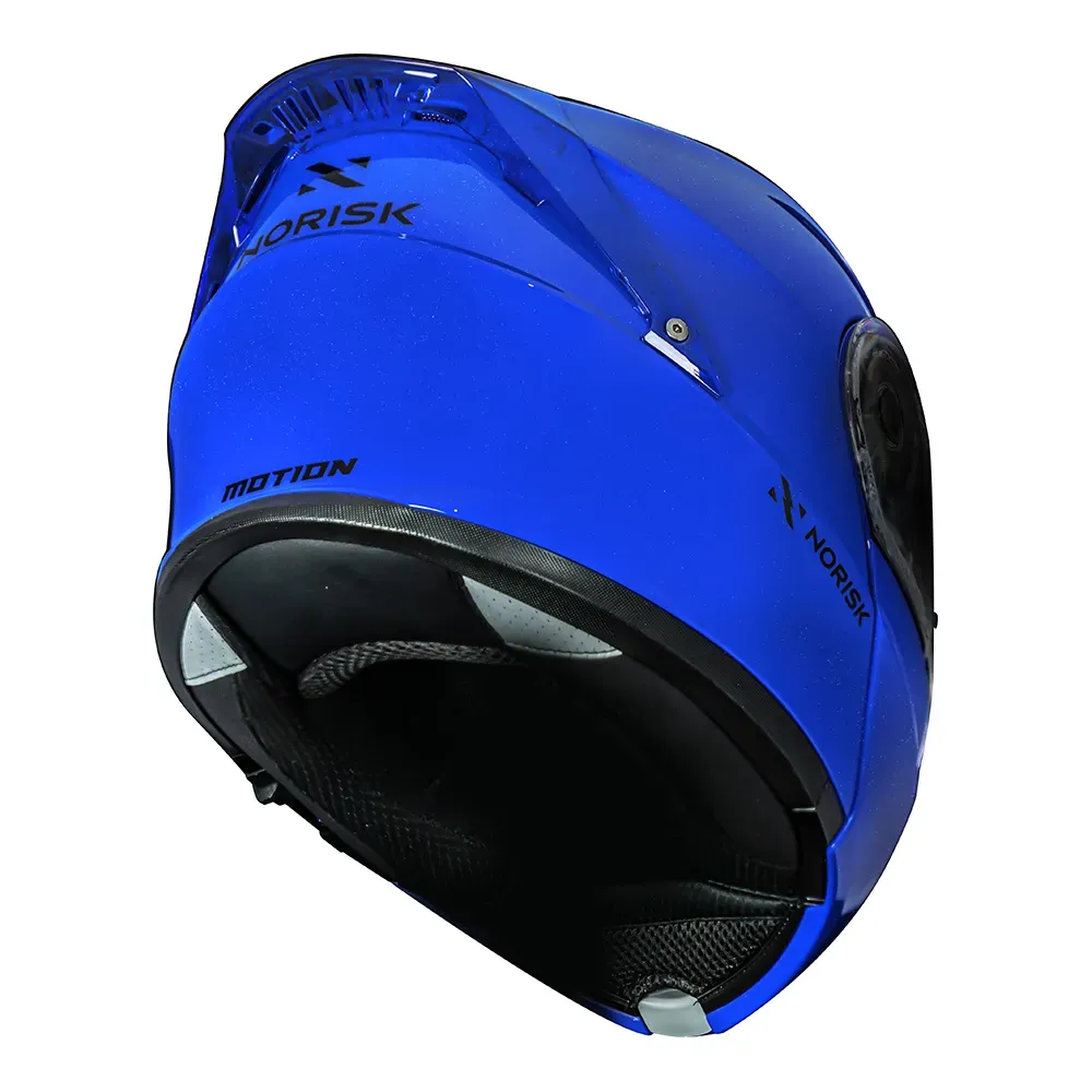 CAPACETE MOTION MONOCOLOR BLUE NORISK - Imagem 7