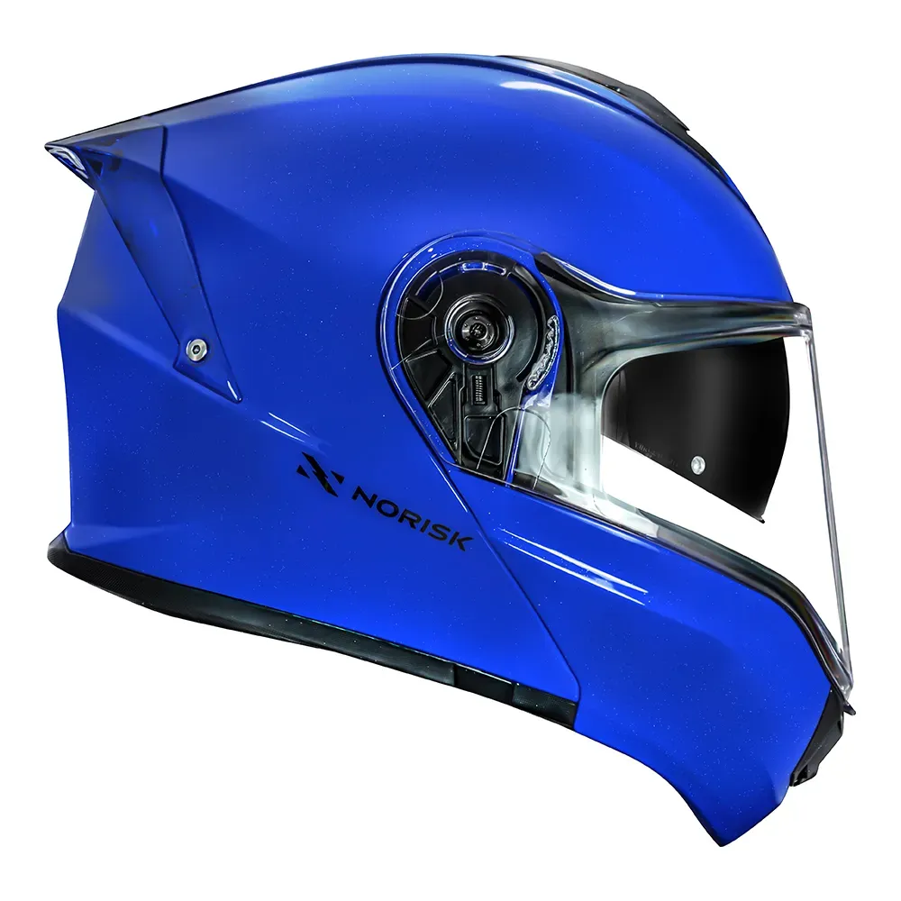 CAPACETE MOTION MONOCOLOR BLUE NORISK - Imagem 6