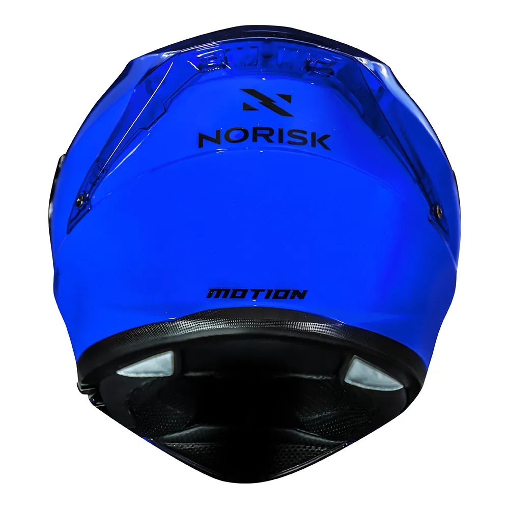 CAPACETE MOTION MONOCOLOR BLUE NORISK - Imagem 8