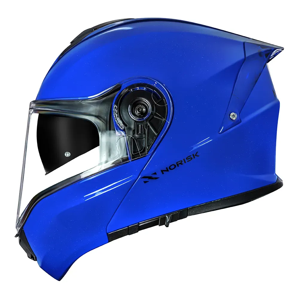 CAPACETE MOTION MONOCOLOR BLUE NORISK - Imagem 10