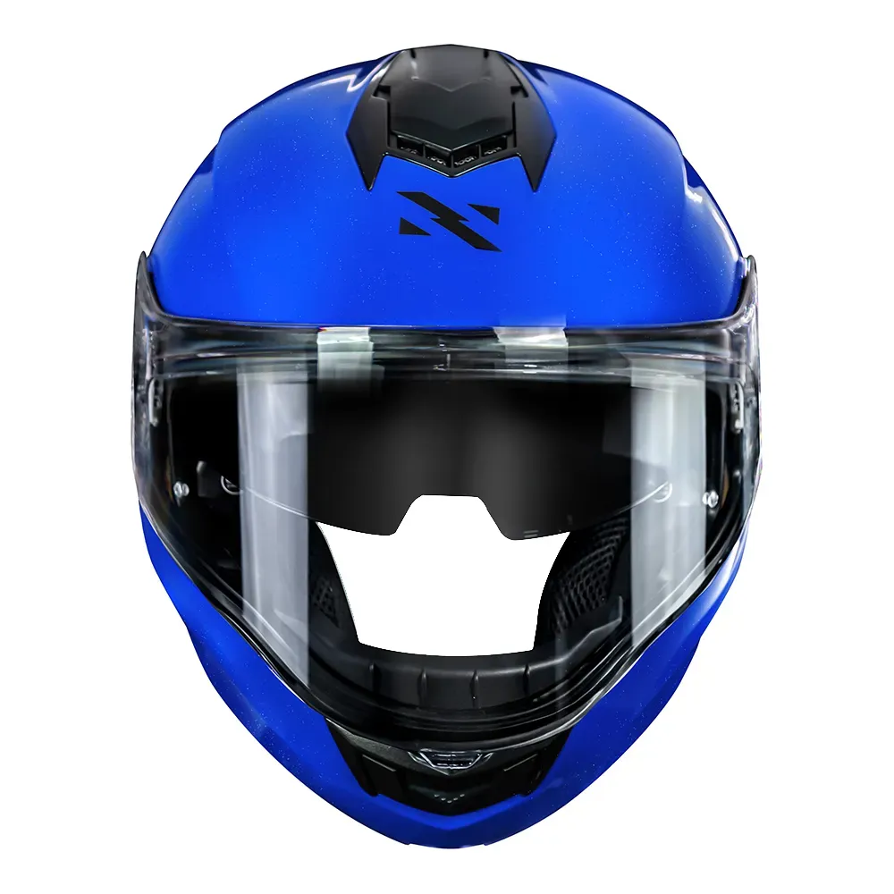 CAPACETE MOTION MONOCOLOR BLUE NORISK - Imagem 11