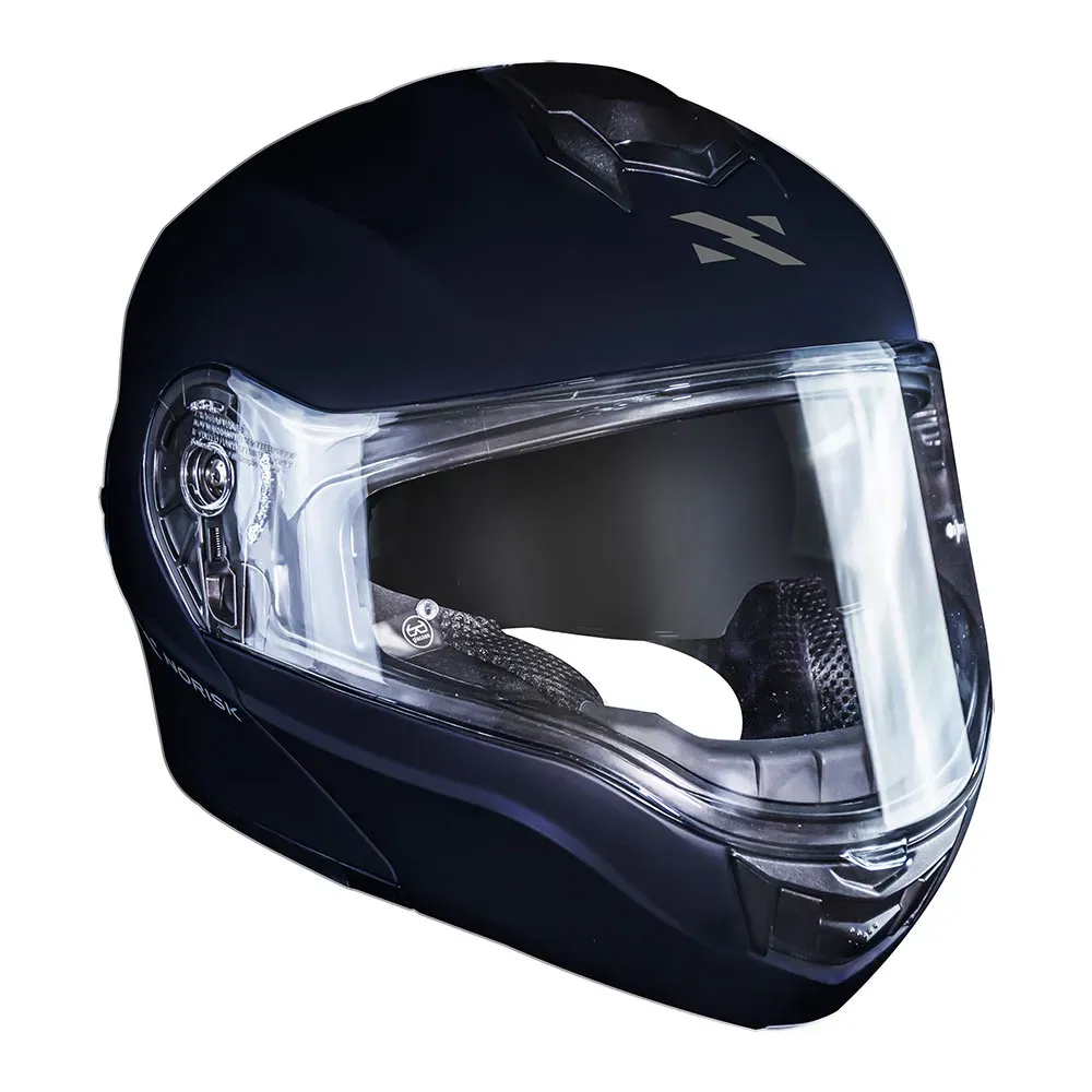 CAPACETE MOTION MONOCOLOR MATTE BLUE NORISK - Imagem 8