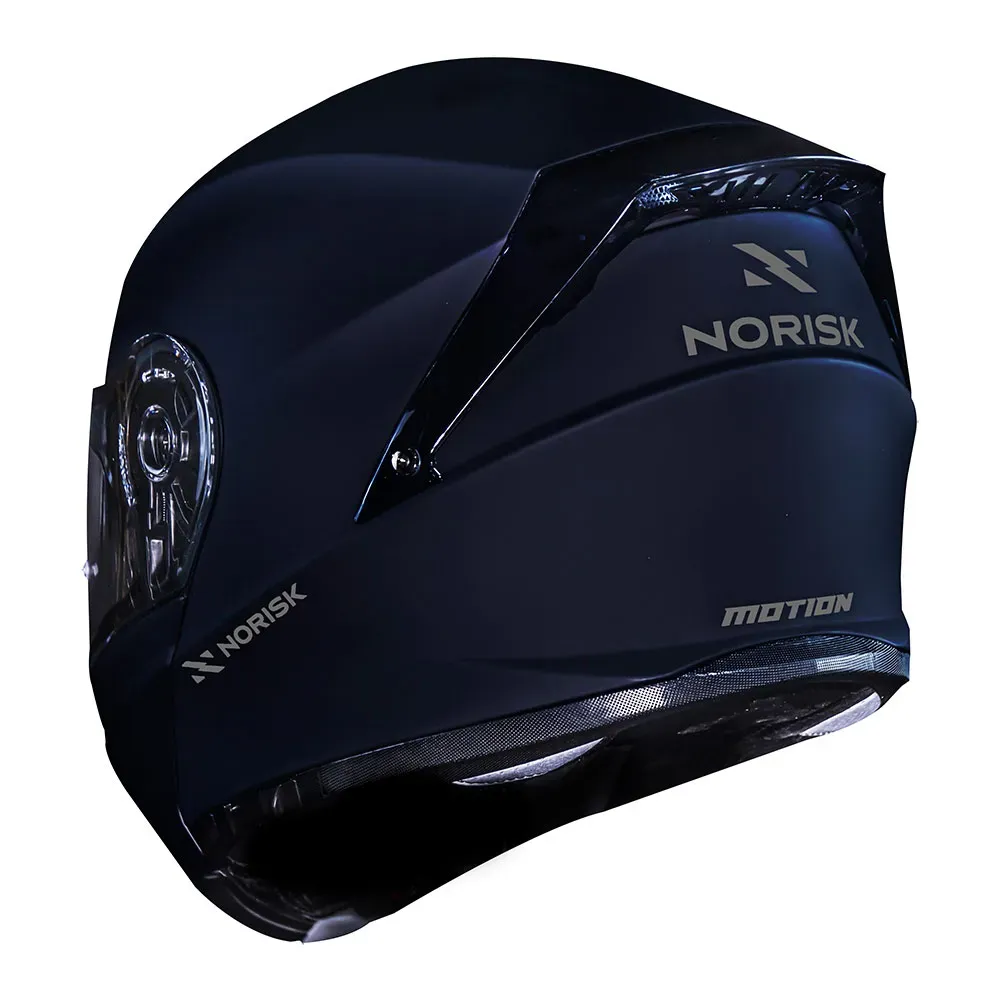 CAPACETE MOTION MONOCOLOR MATTE BLUE NORISK - Imagem 6