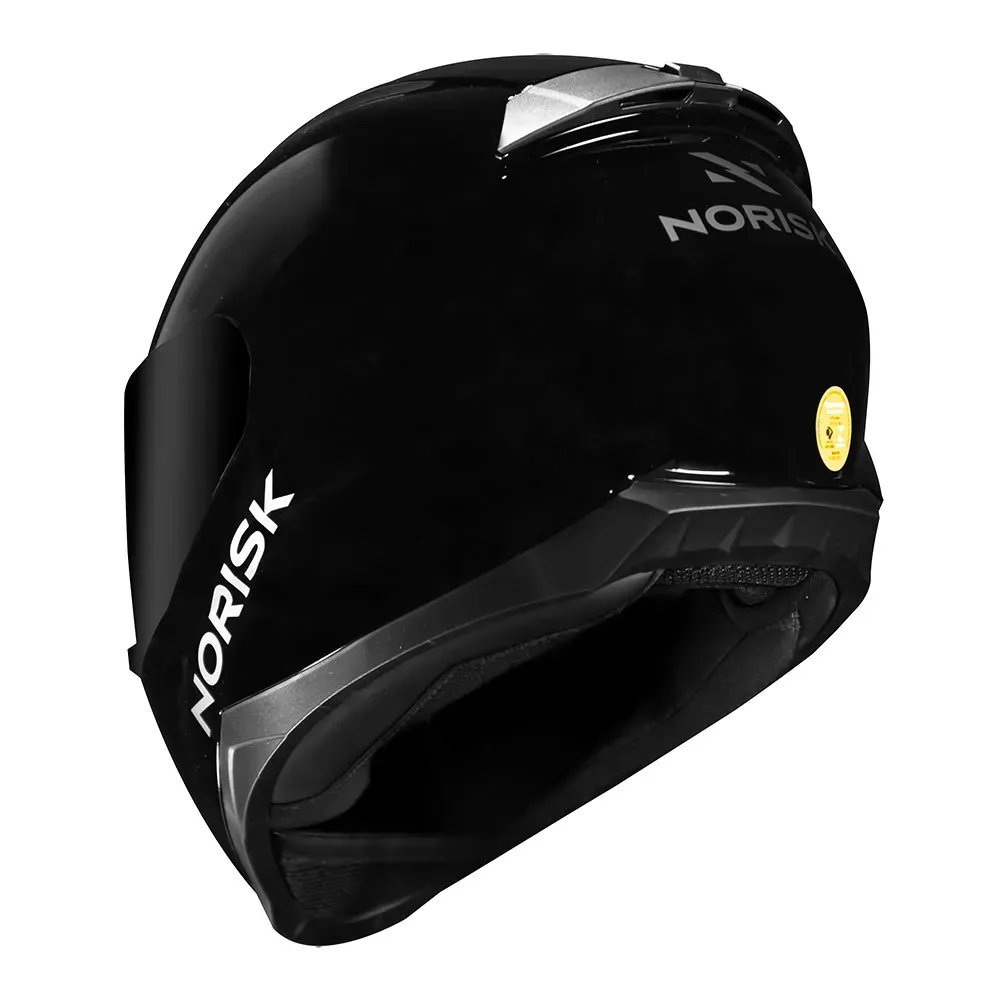 CAPACETE RAZOR SOLID BLACK NORISK - Imagem 3
