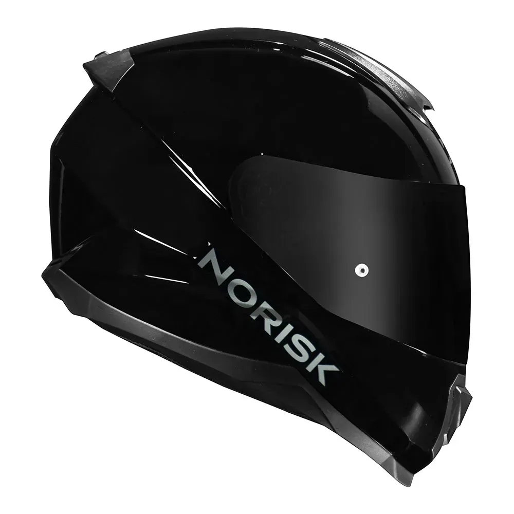 CAPACETE RAZOR SOLID BLACK NORISK - Imagem 7