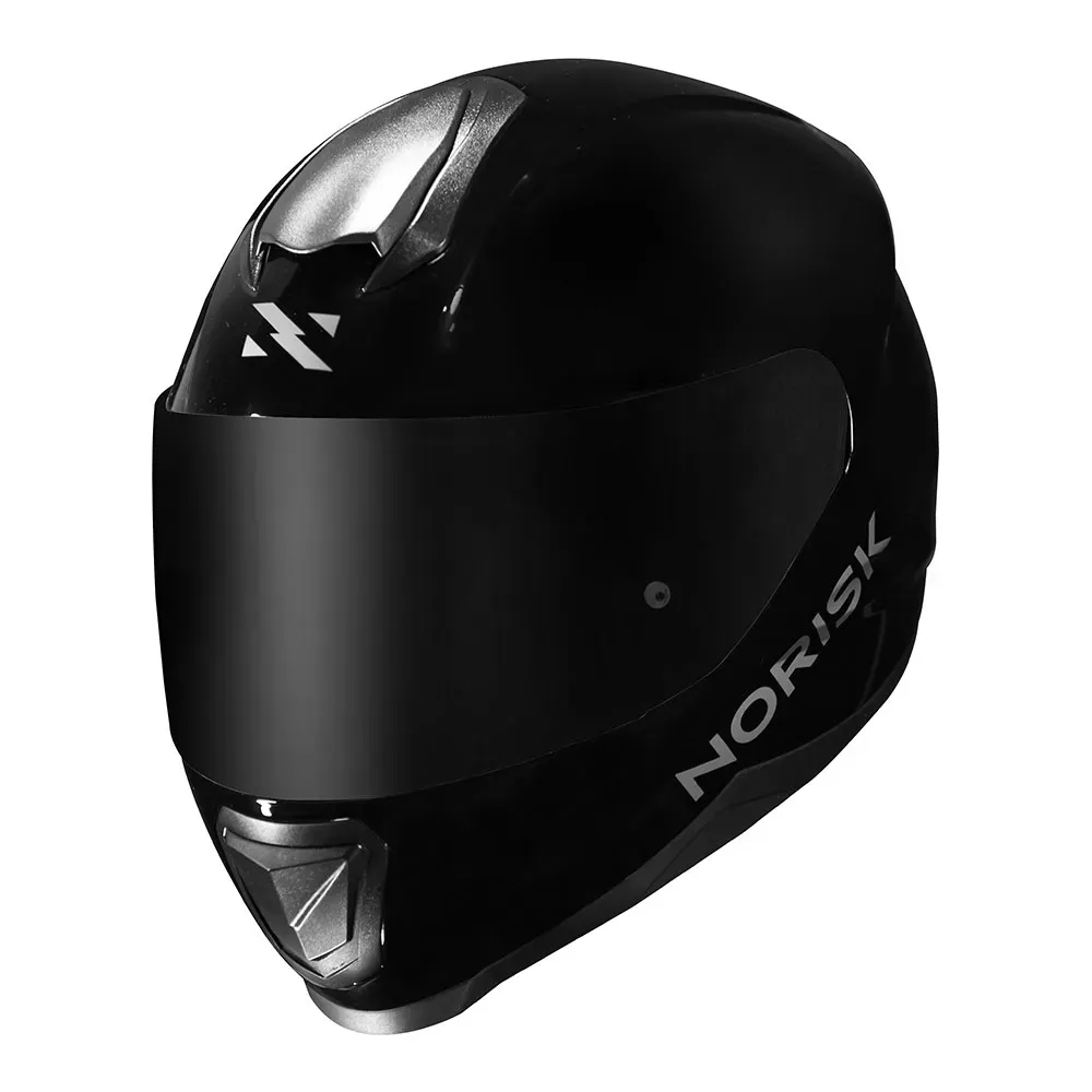 CAPACETE RAZOR SOLID BLACK NORISK - Imagem 9