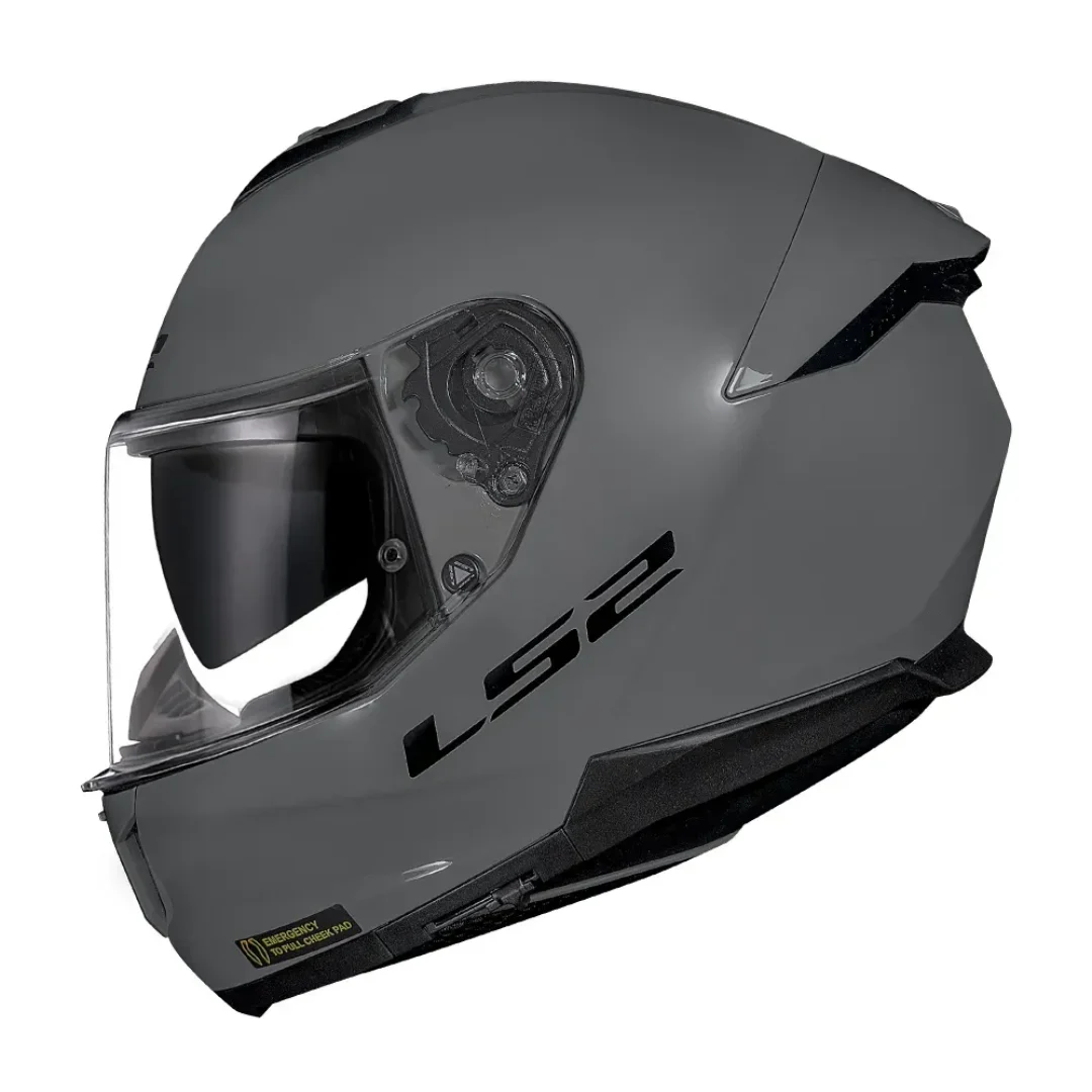 CAPACETE STREAM II FF808 MONOCOLOR NARDO GREY LS2