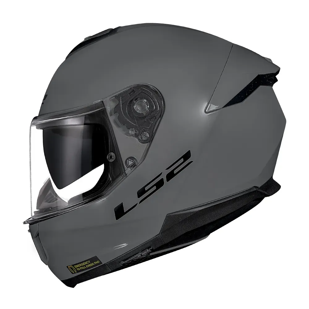 CAPACETE STREAM II FF808 MONOCOLOR NARDO GREY LS2