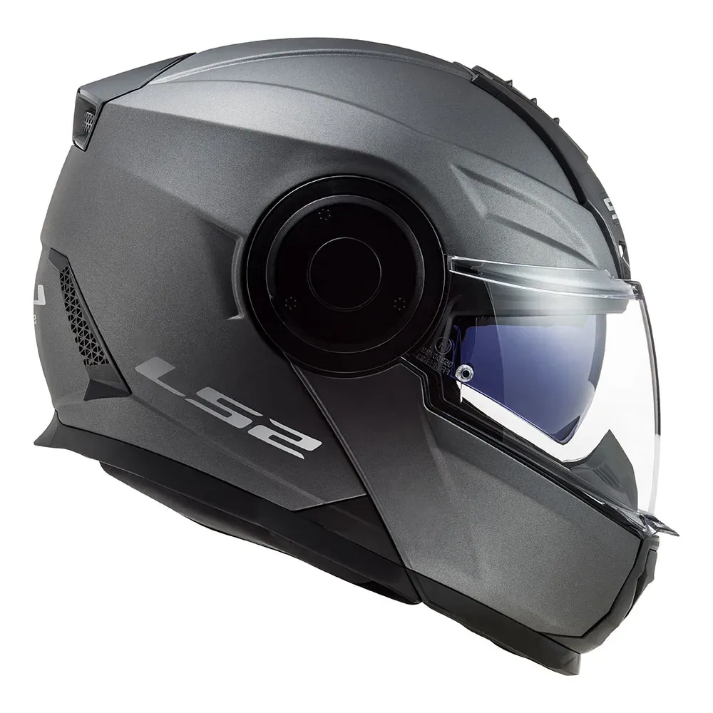 CAPACETE SCOPE FF902 MONOCOLOR NARDO GREY LS2 R - Imagem 9