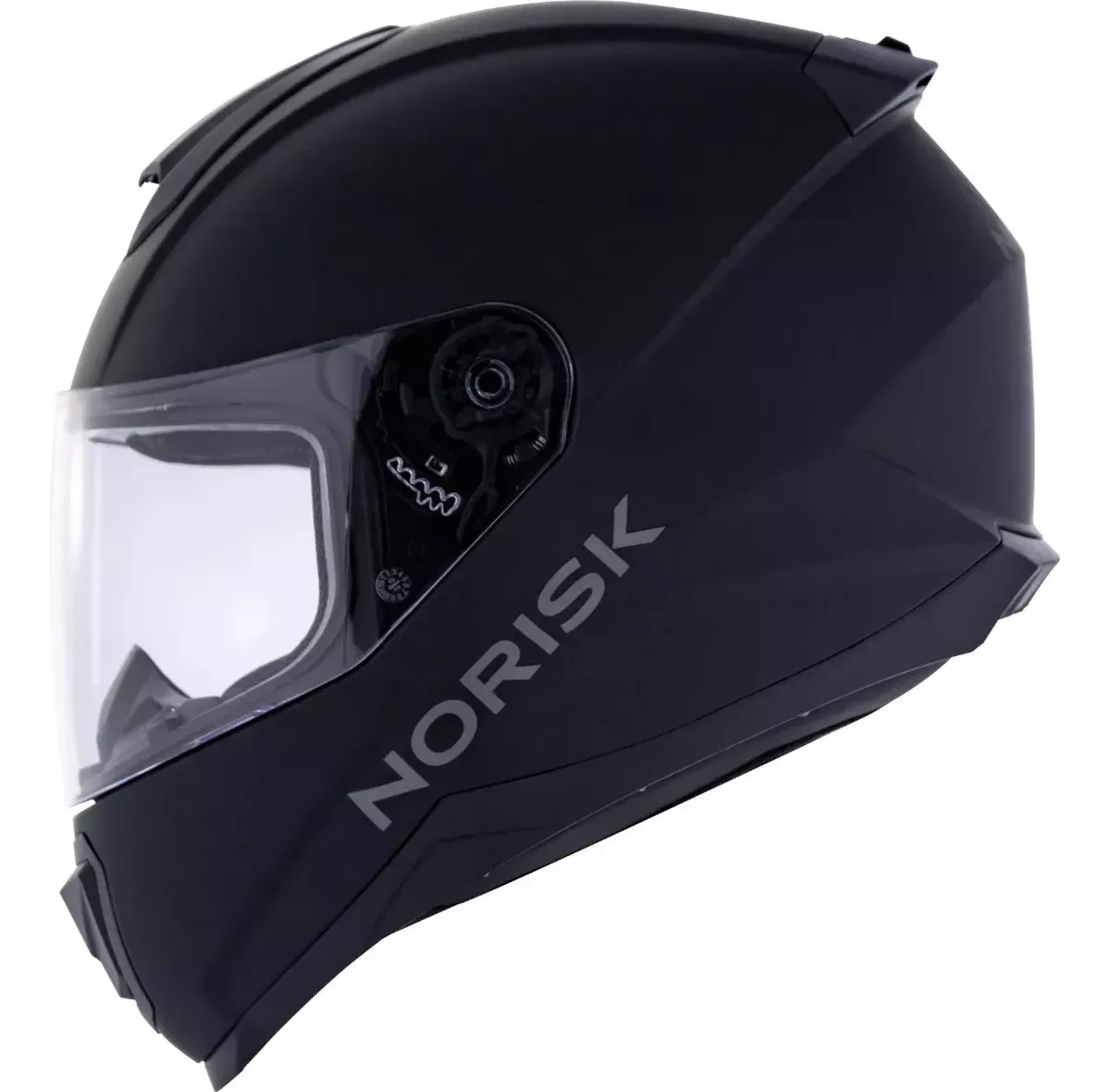 CAPACETE RAZOR SOLID MATTE BLACK NORISK - Imagem 2